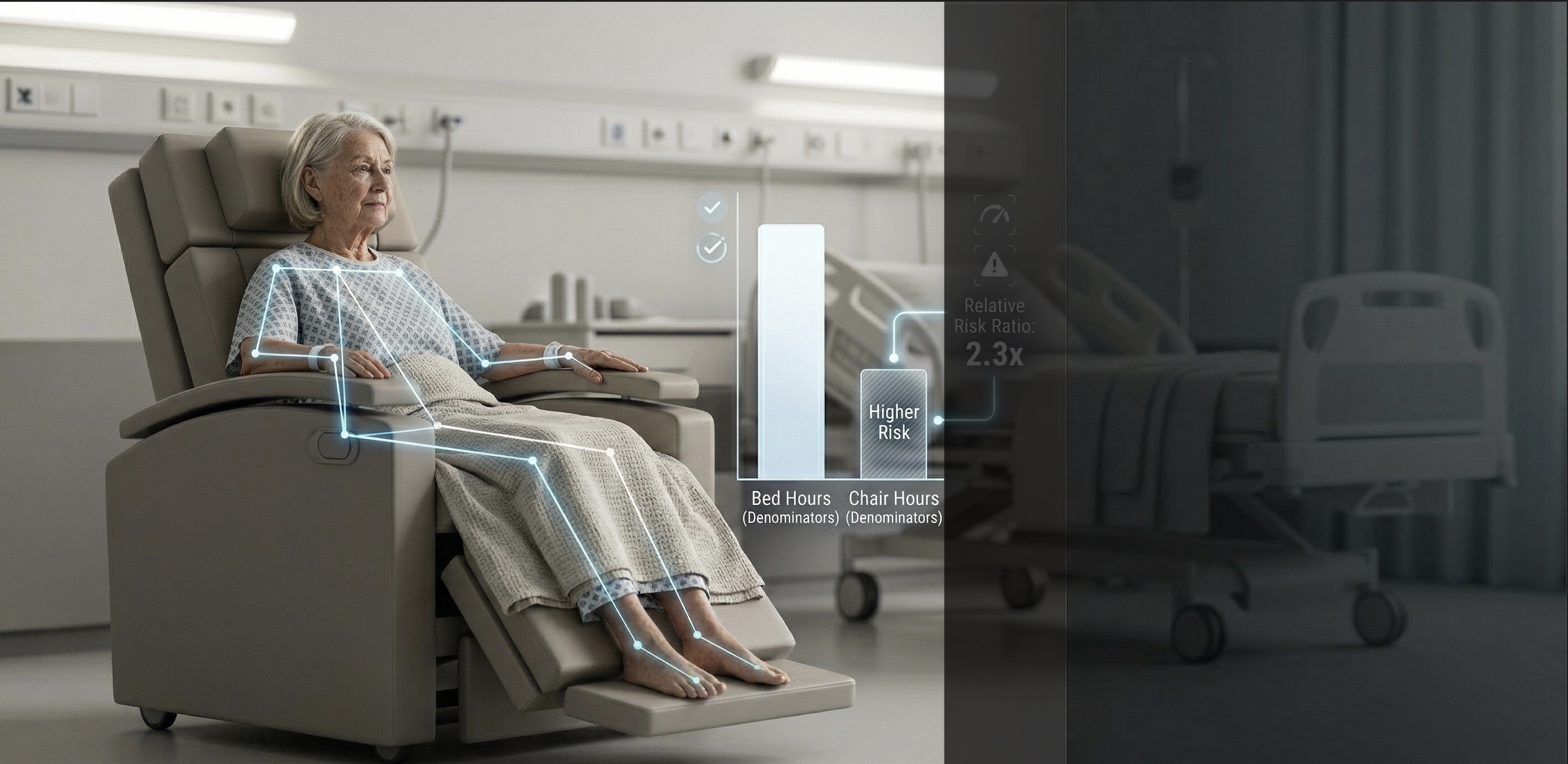 New Research: Exposure-Normalized Bed and Chair Fall Rates via Continuous AI Monitoring